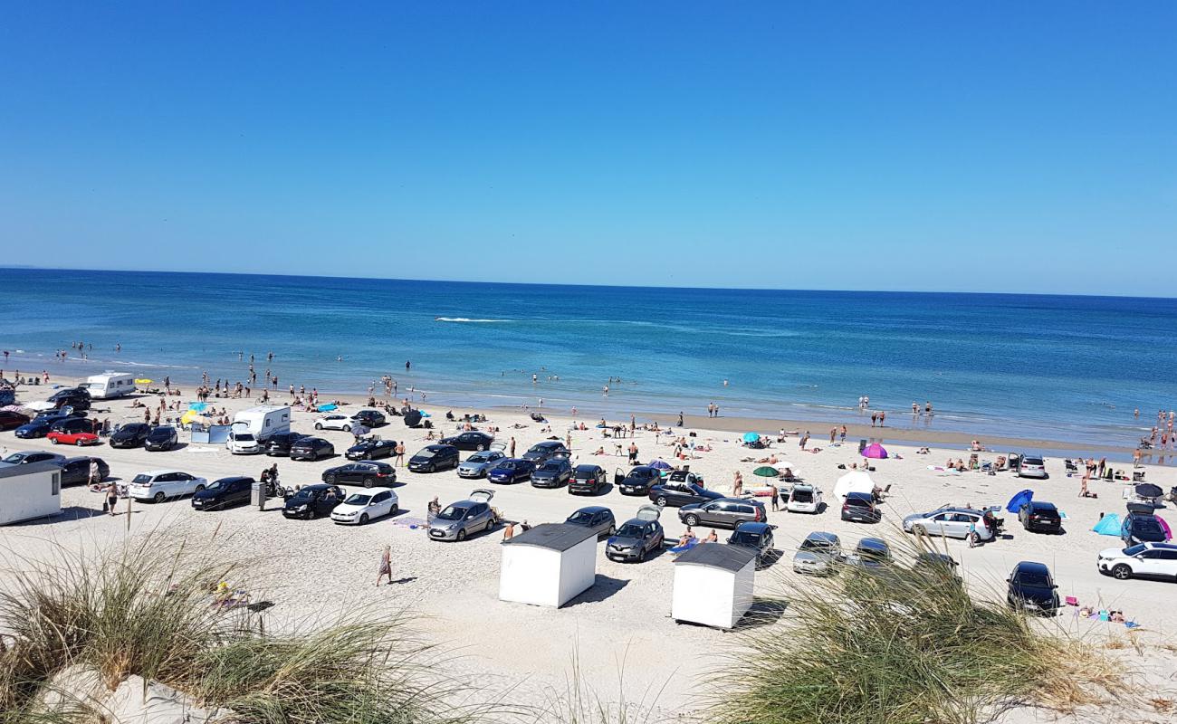 Foto af Blokhus Strand med lys fint sand overflade