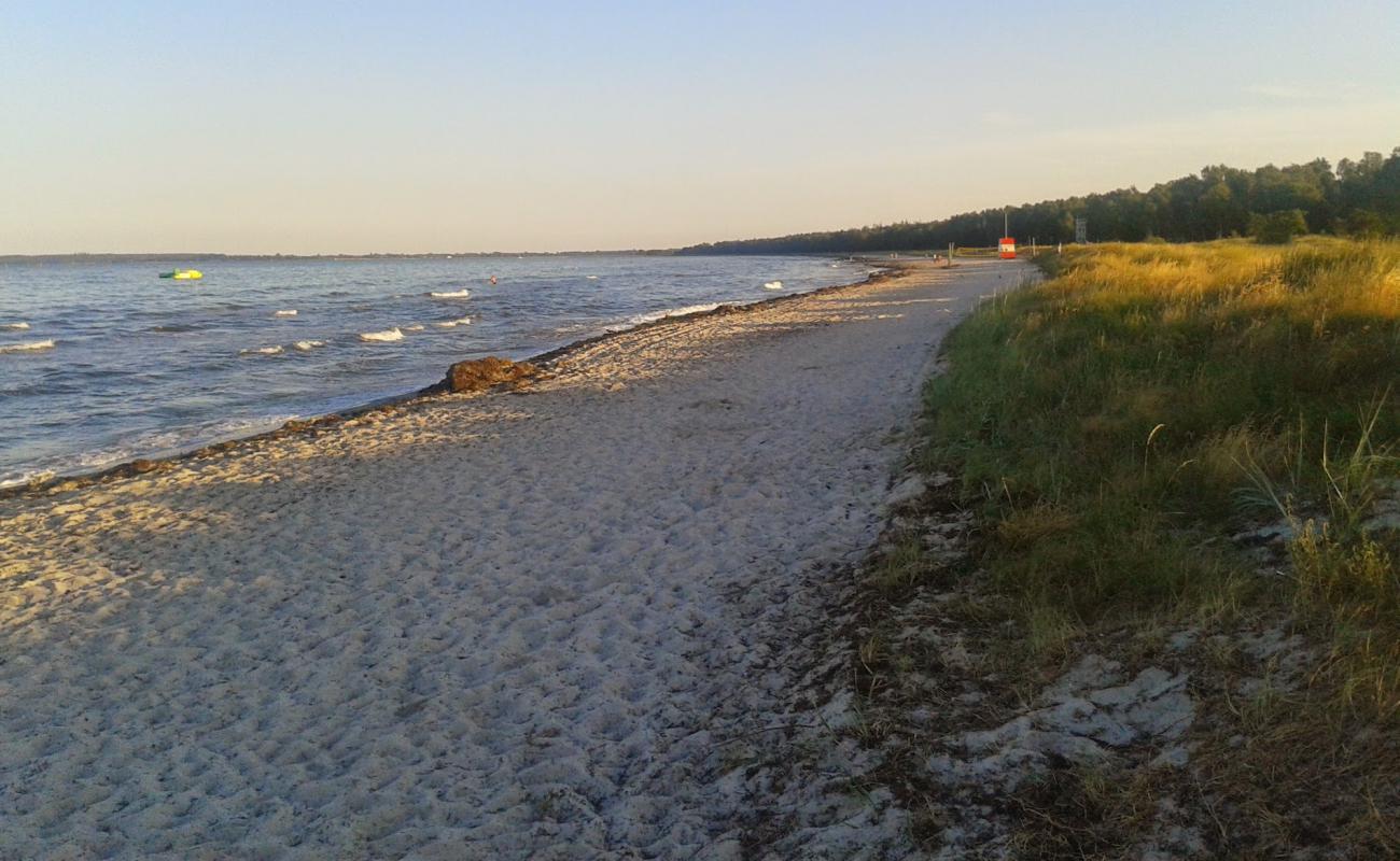 Foto af Fed Strand med lys sand overflade