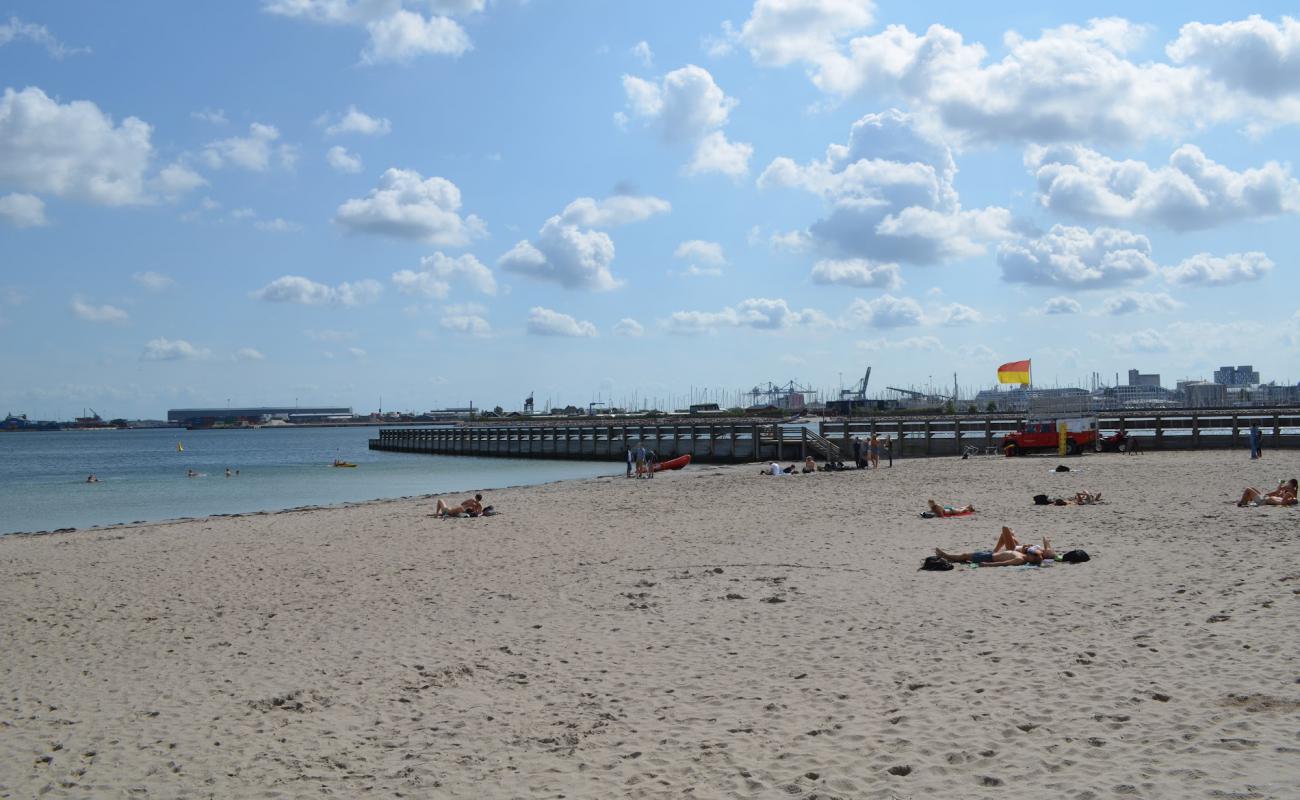 Foto af Svanemolle Strand med lys sand overflade