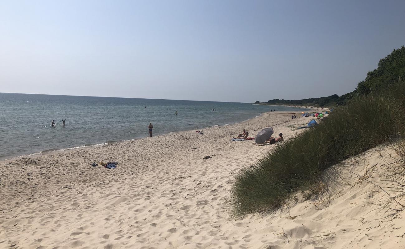 Foto af Somarken Bornholm med lys sand overflade