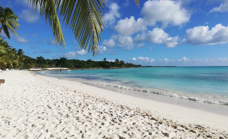 Foto af Bavaro Strand med lys fint sand overflade