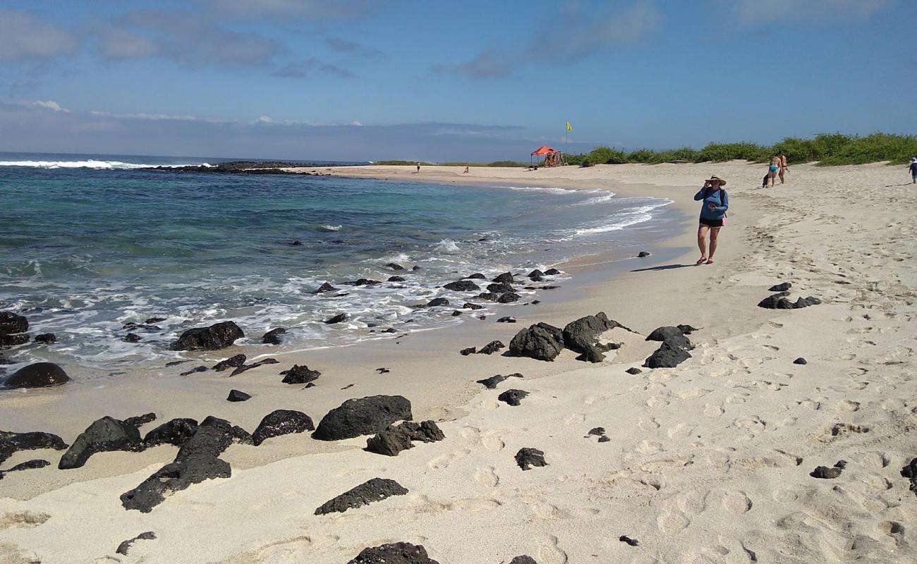 Foto af Playa Loberia med lys sand overflade