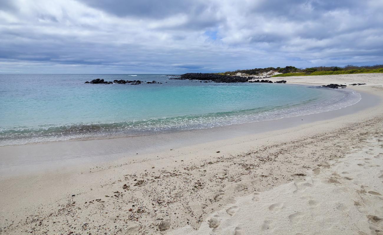 Foto af Bahia Sardina med hvidt sand overflade