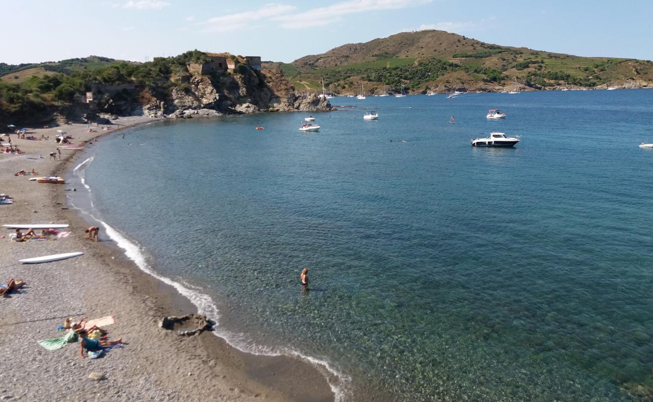 Foto af Plage del Forat med let sten overflade