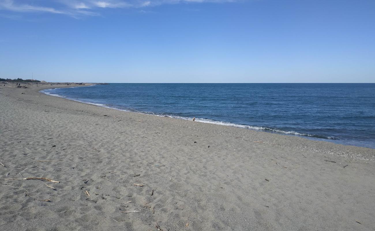 Foto af St Marie wild beach med lys fint sand overflade