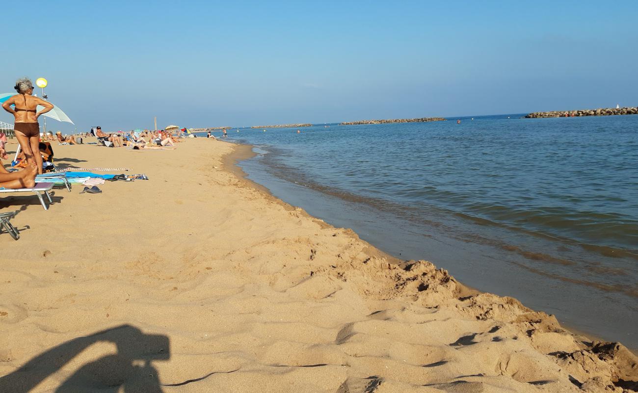 Foto af Plage de Valras med lys fint sand overflade