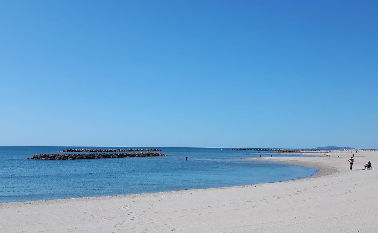 Foto af Palavas beach med lys sand overflade