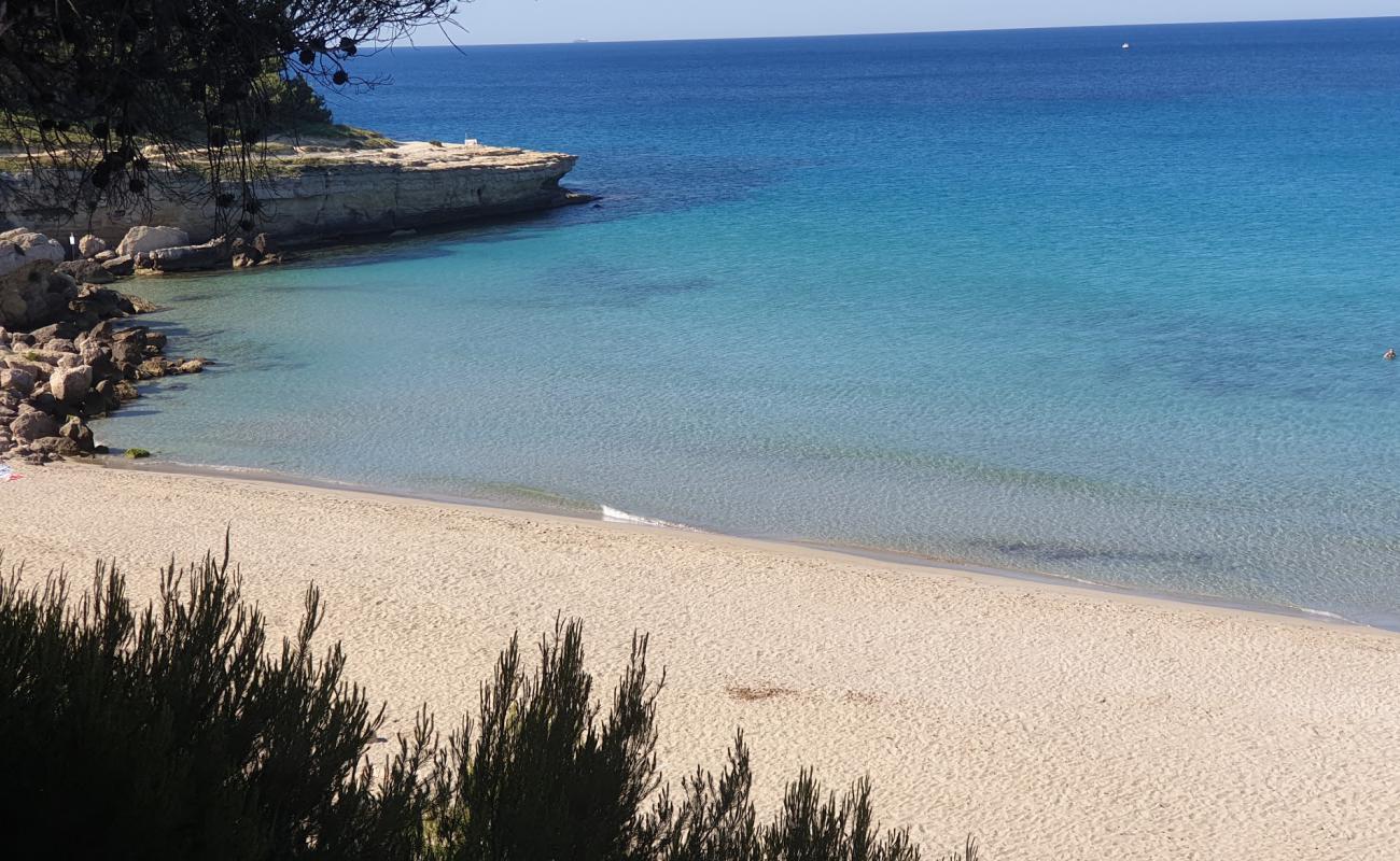 Foto af St Coix Strand med lys fint sand overflade