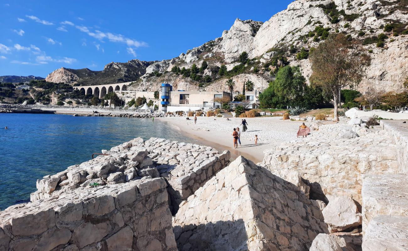 Foto af Plage de la Lave med lys fint sand overflade