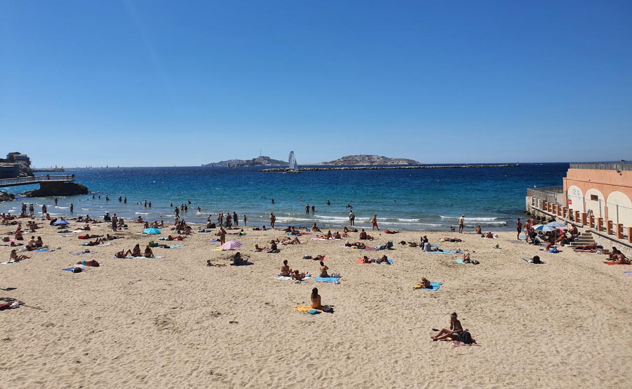 Foto af Plage des Catalans med lys sand overflade