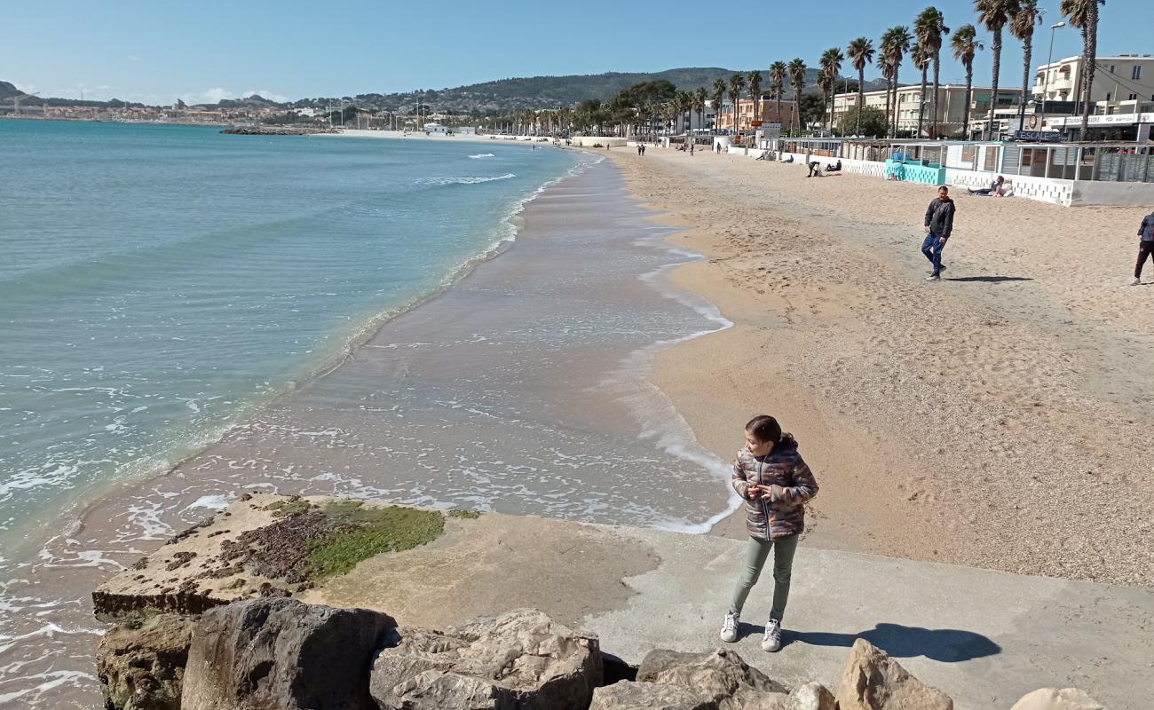 Foto af La Ciotat plage med lys fint sand overflade