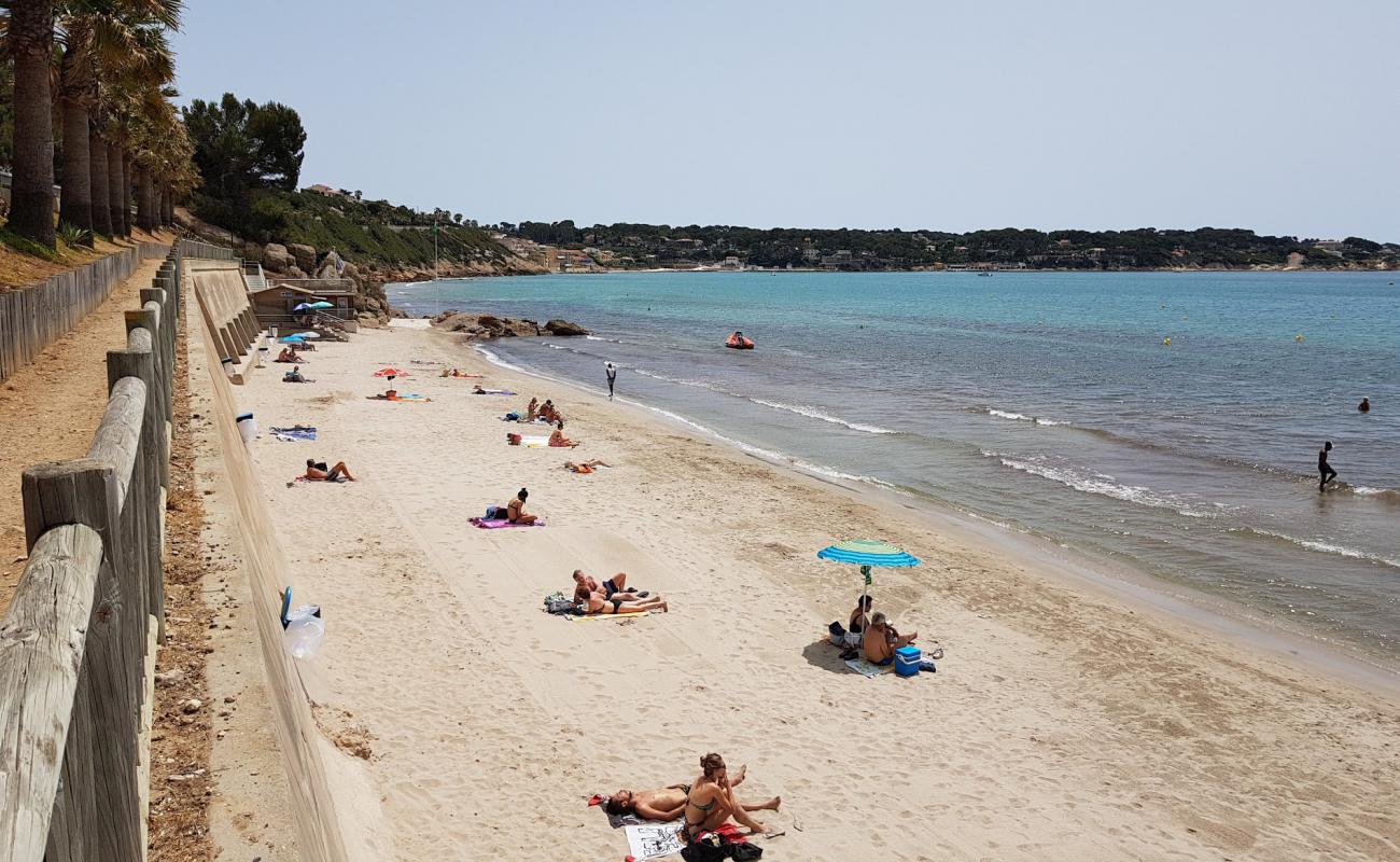 Foto af Lido Strand med lys fint sand overflade