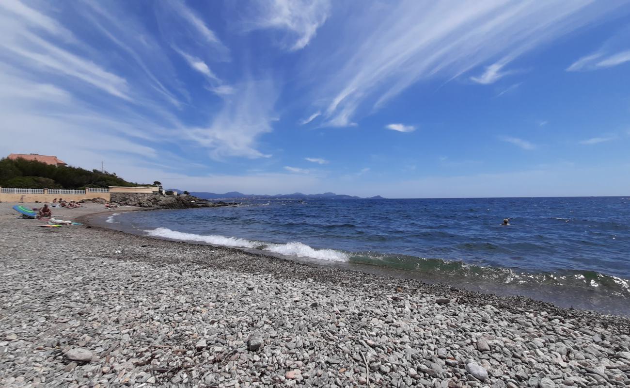 Foto af Calanque des Louvans med sten overflade