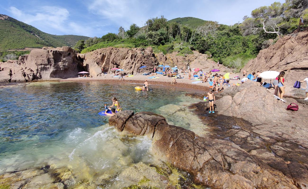 Foto af Plage de Maupas med brun sten overflade