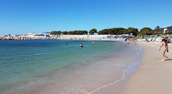 Golfe Juan beach