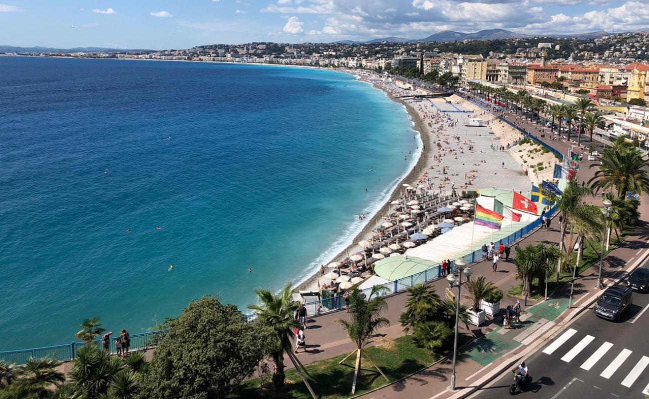 Foto af Plage de St. Helene med let sten overflade