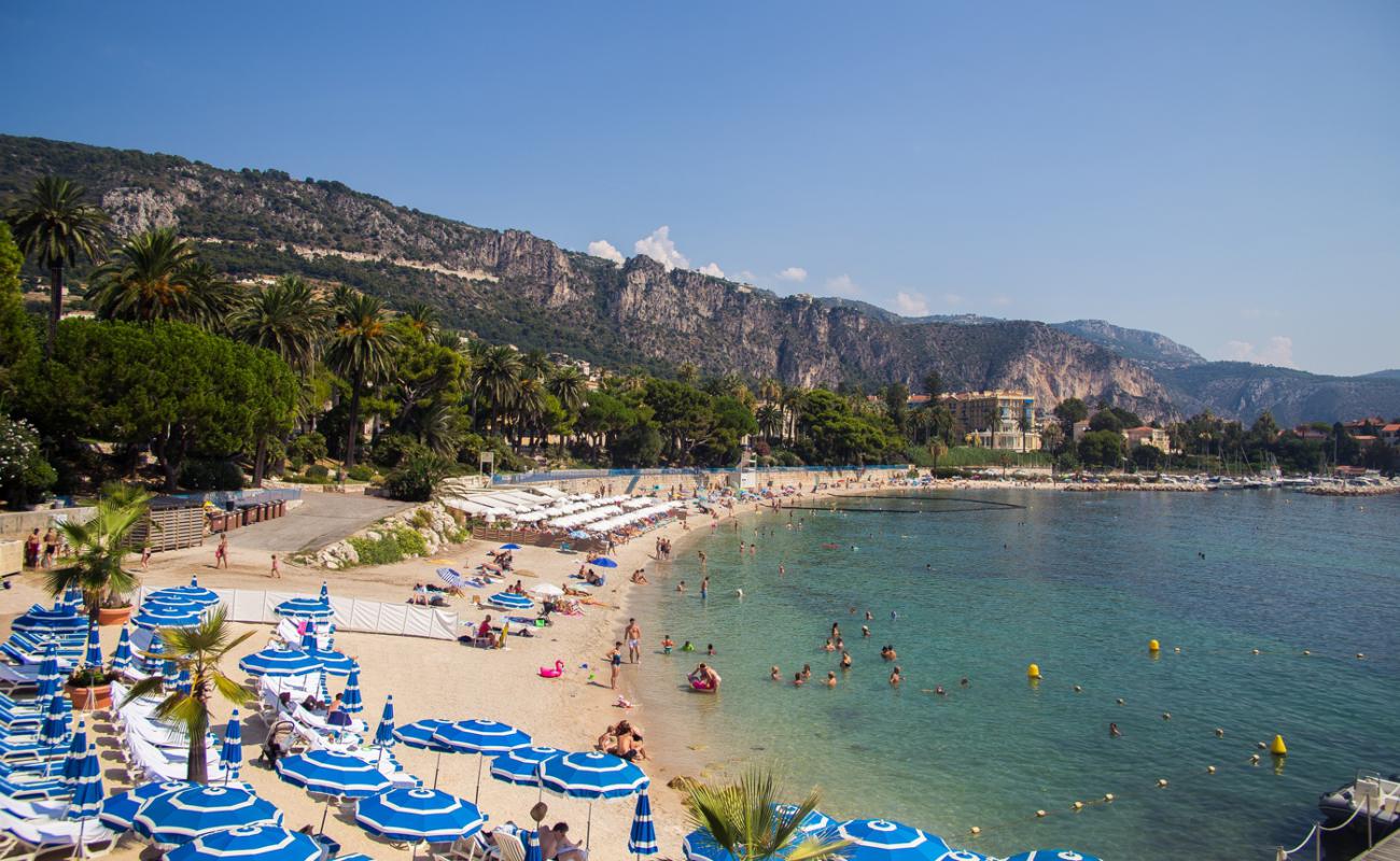 Foto af Villefranche-sur-Mer Strand med lys sand overflade