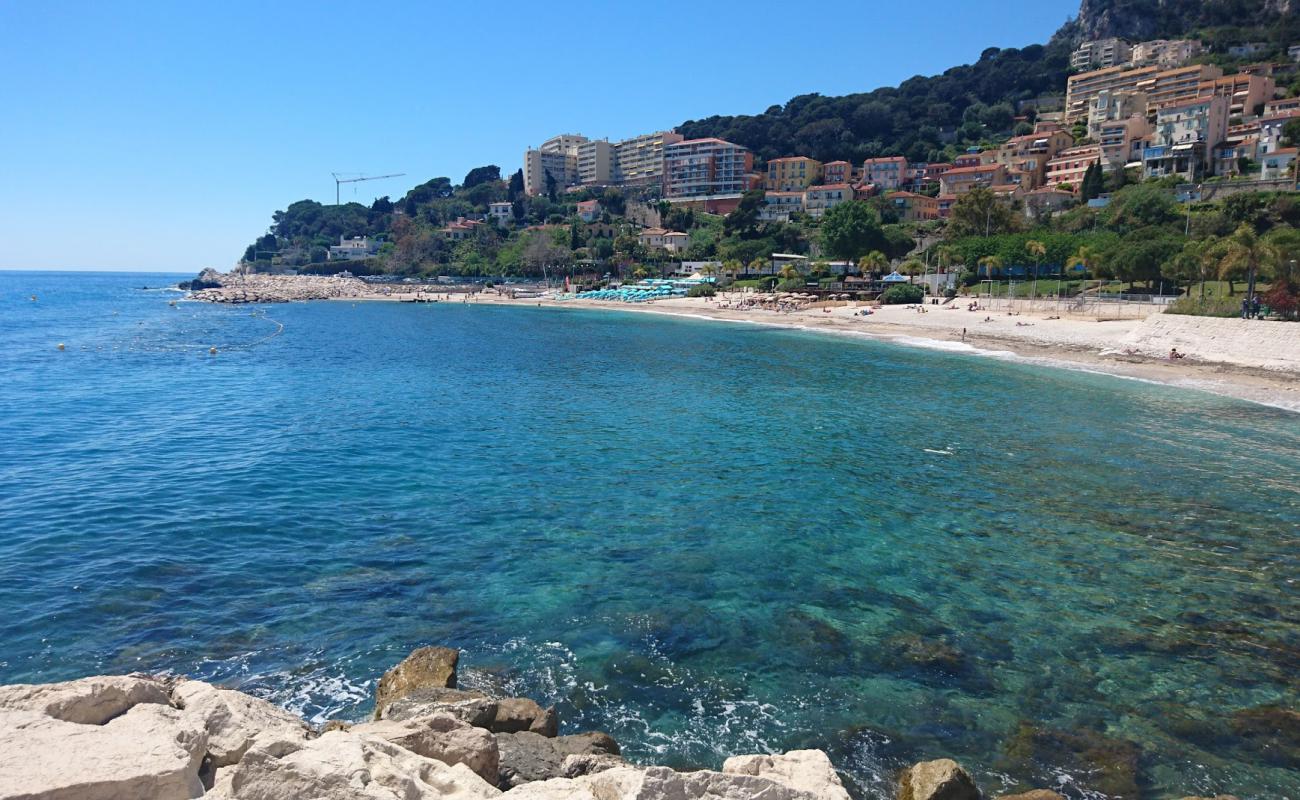 Foto af Plage Marquet med let sand og småsten overflade