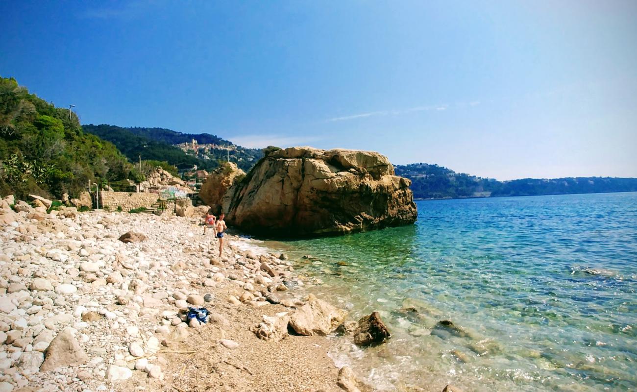 Foto af Plage du Rocher med sten overflade