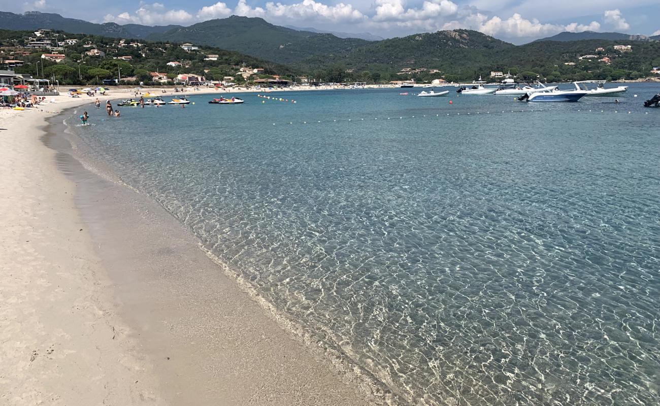 Foto af Plage de Favone med lys sand overflade