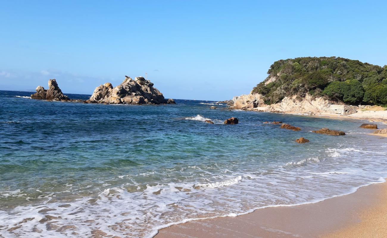 Foto af Plage de Cala Sciumara med lys sand overflade