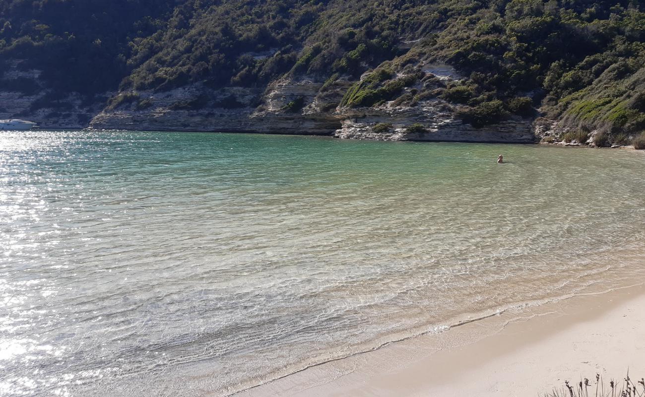 Foto af La Cayenne beach med lys sand overflade