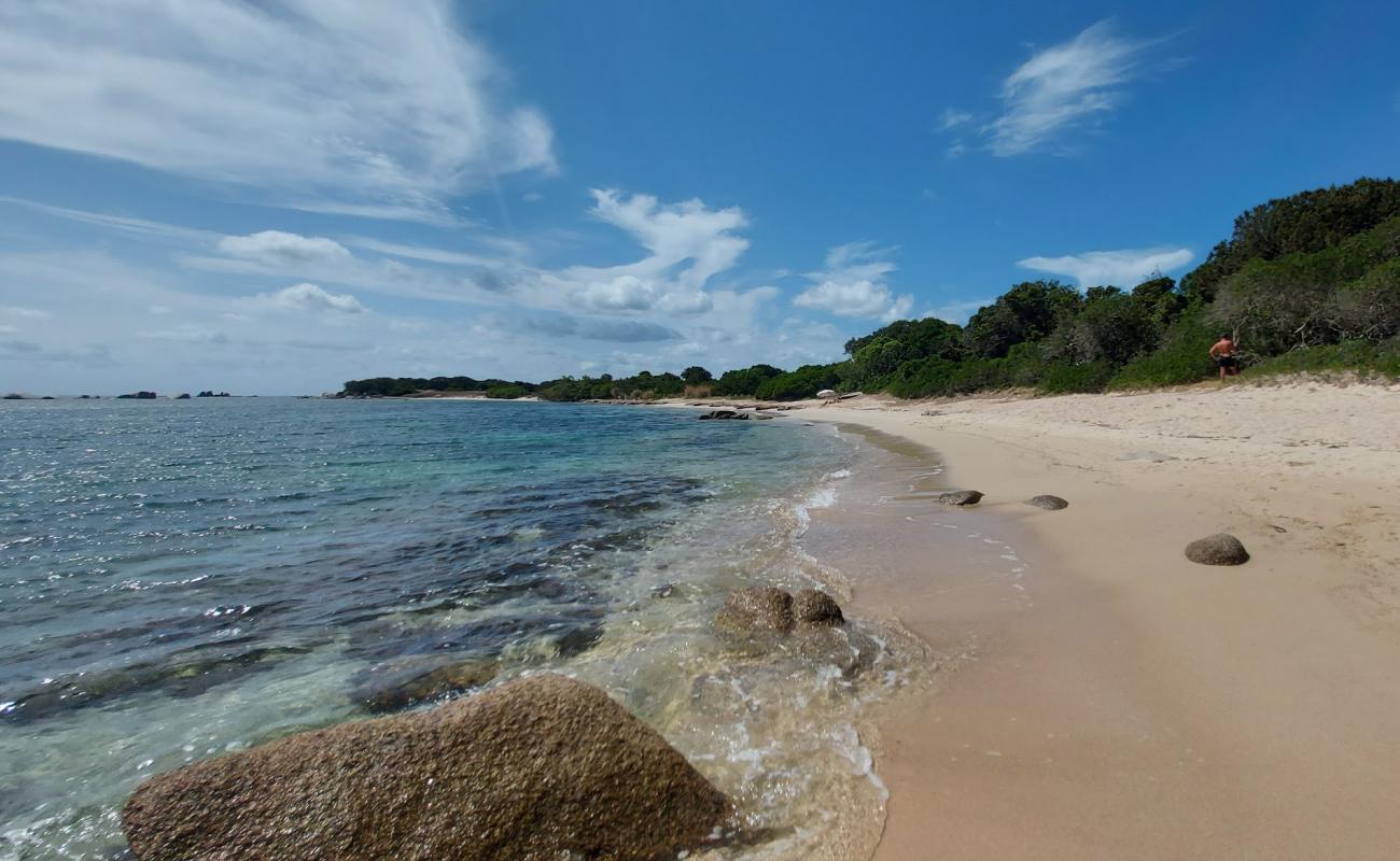 Foto af St. Jean beach med lys fint sand overflade