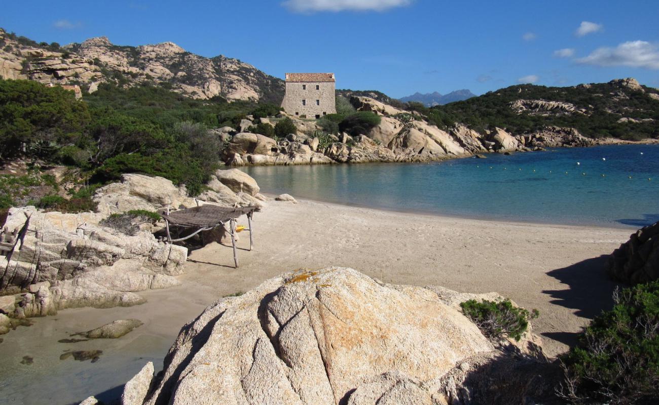 Foto af Murtoli beach med lys fint sand overflade