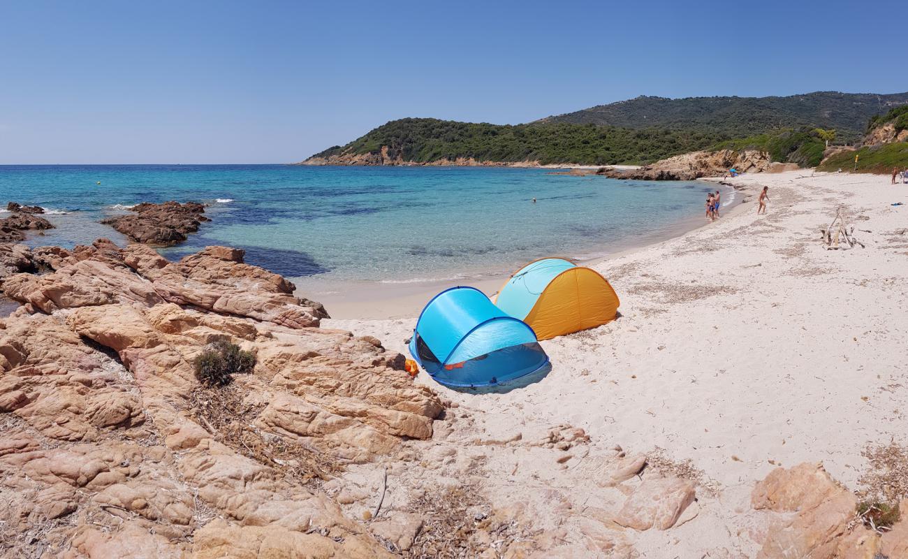 Foto af Stagnoli beach med lys sand overflade