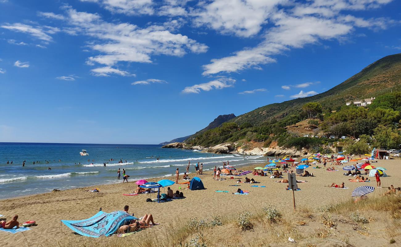 Foto af Farinole beach med lys sand overflade