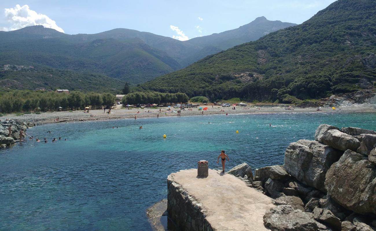 Foto af Giottani beach med sten overflade