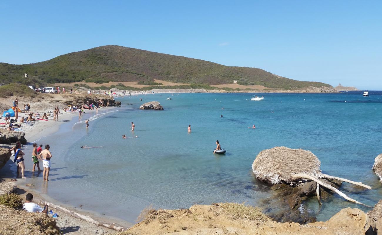 Foto af Plage De Tamarone med lys sand overflade