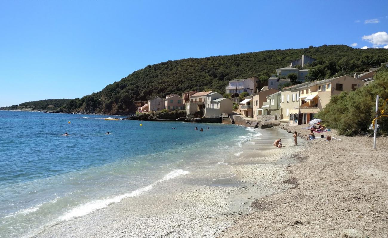 Foto af Meria beach med let sand og småsten overflade