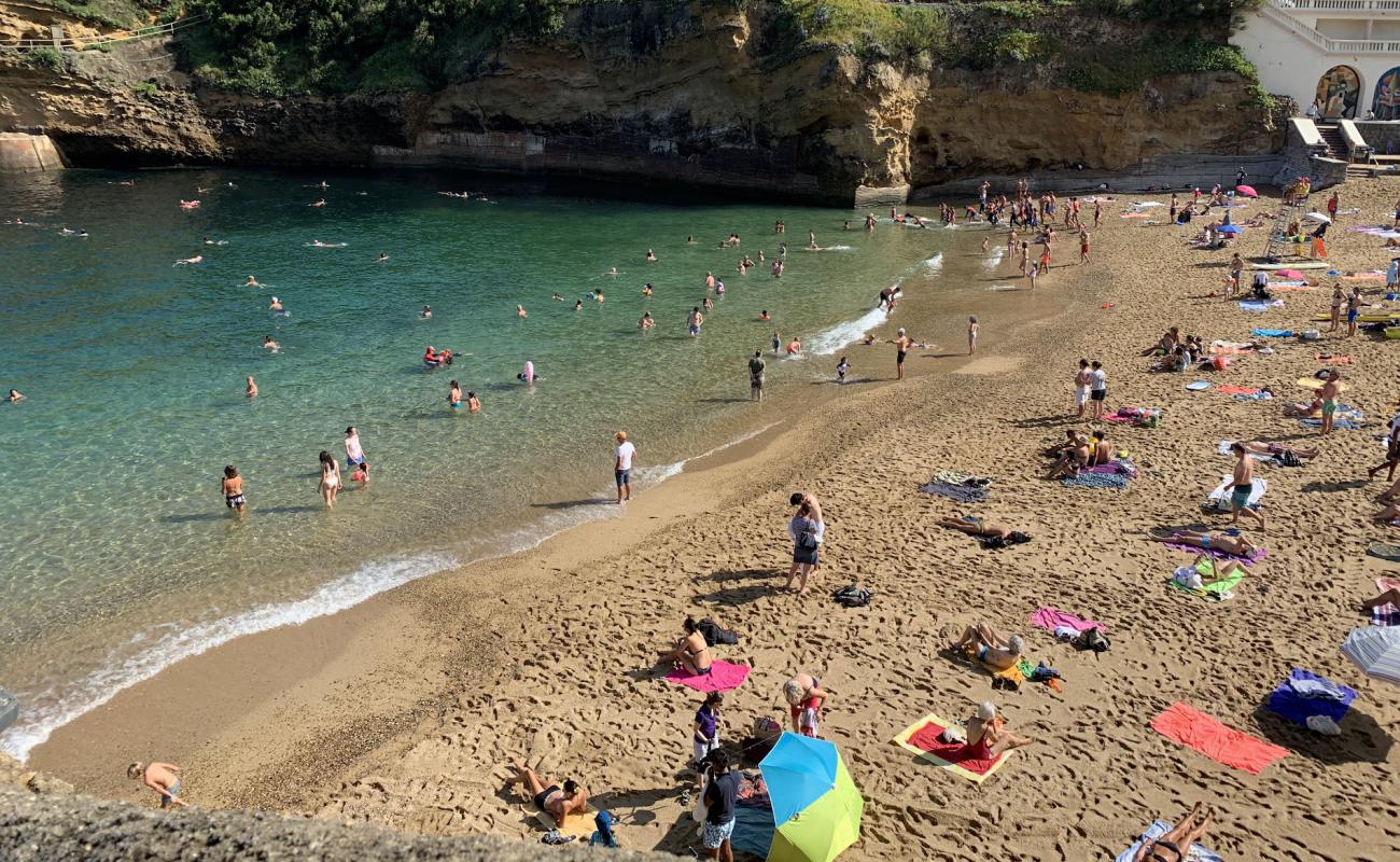 Foto af Plage du Port Vieux med lys sand overflade