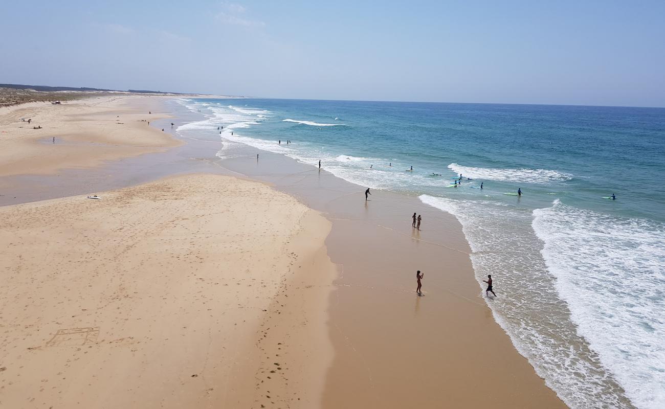 Foto af Plage de la Salie Nord med hvidt fint sand overflade