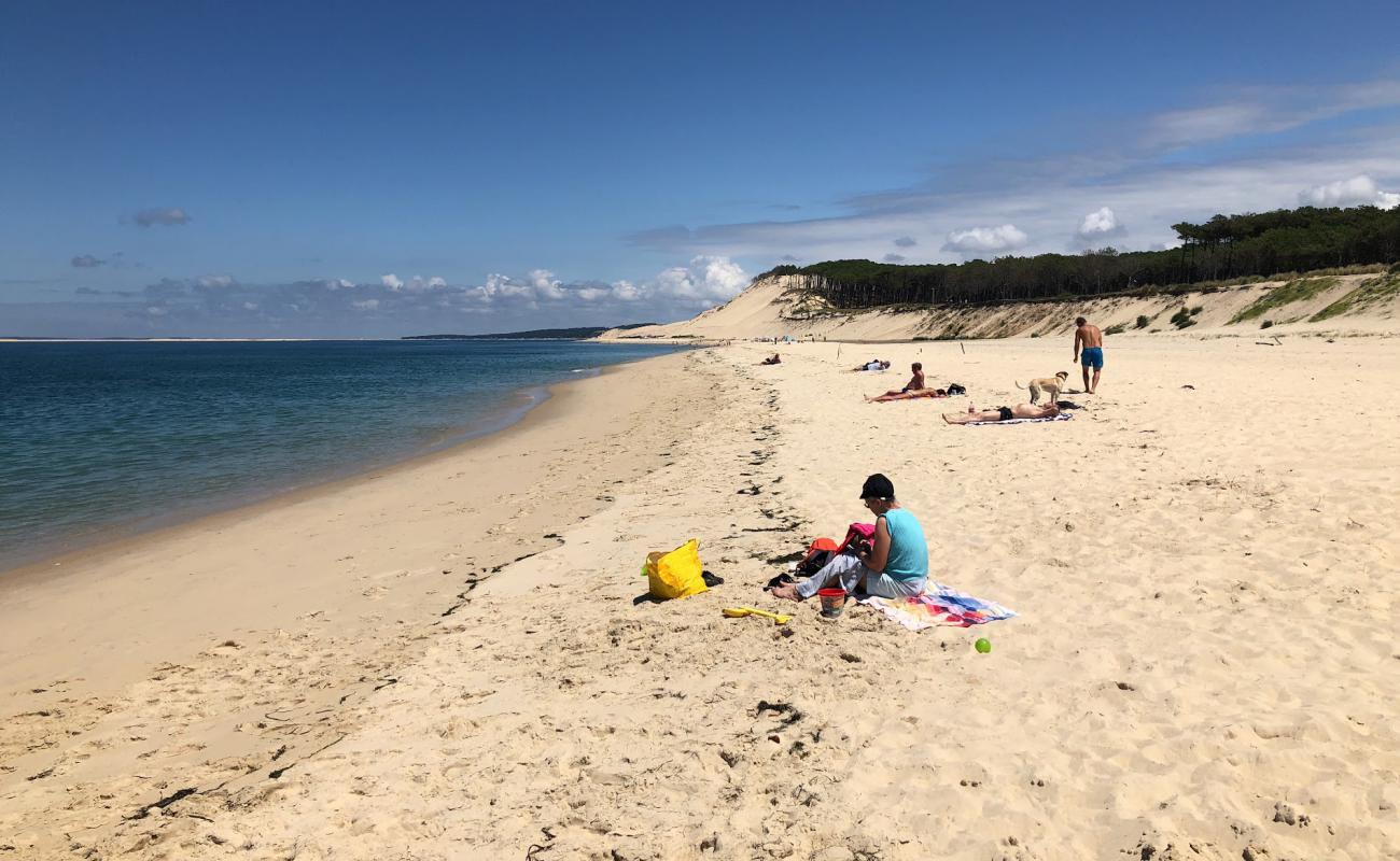 Foto af Plage du Petit Nice med hvidt fint sand overflade