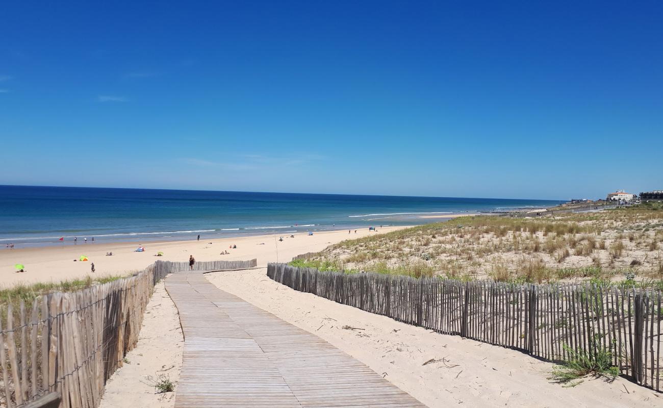 Foto af Lacanau Sud med lys sand overflade