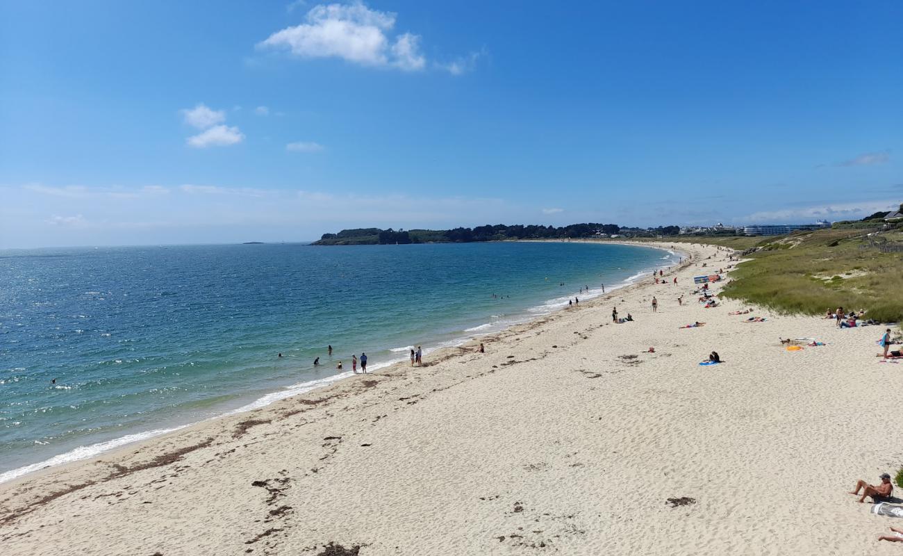 Foto af Plage de Kerjouanno med let sand og småsten overflade