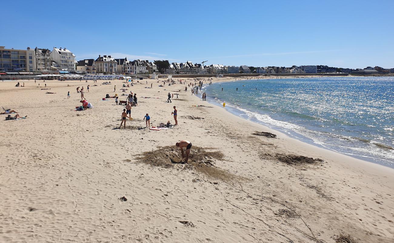 Foto af Plage Quiberon med lys sand overflade