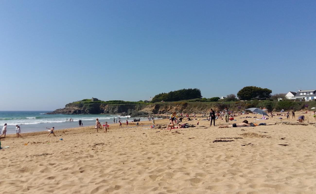 Foto af Bellangenet beach med lys sand overflade