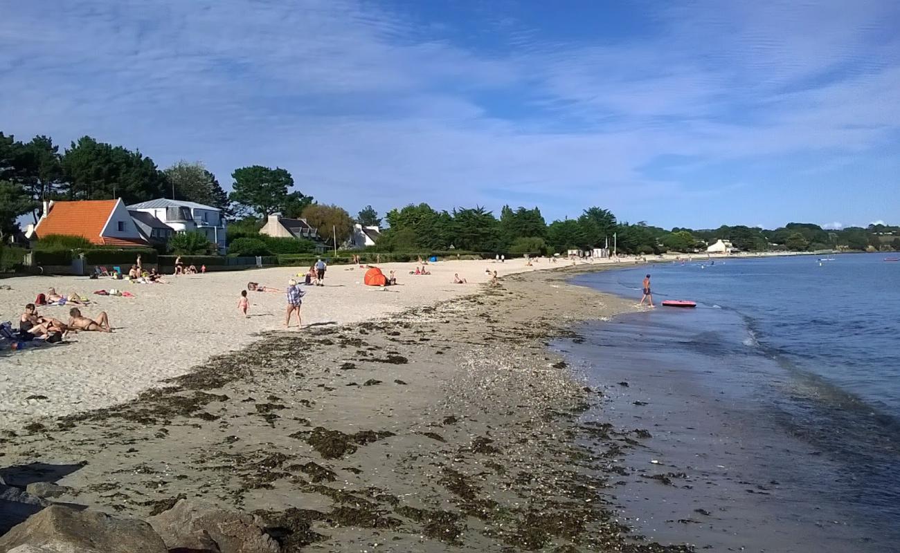 Foto af Plage de Kerleven med lys sand overflade