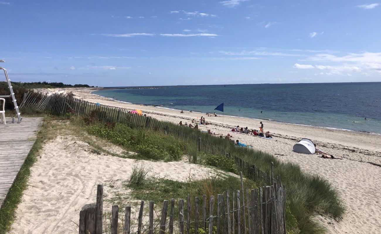 Foto af Plage de Kerler med lys sand overflade