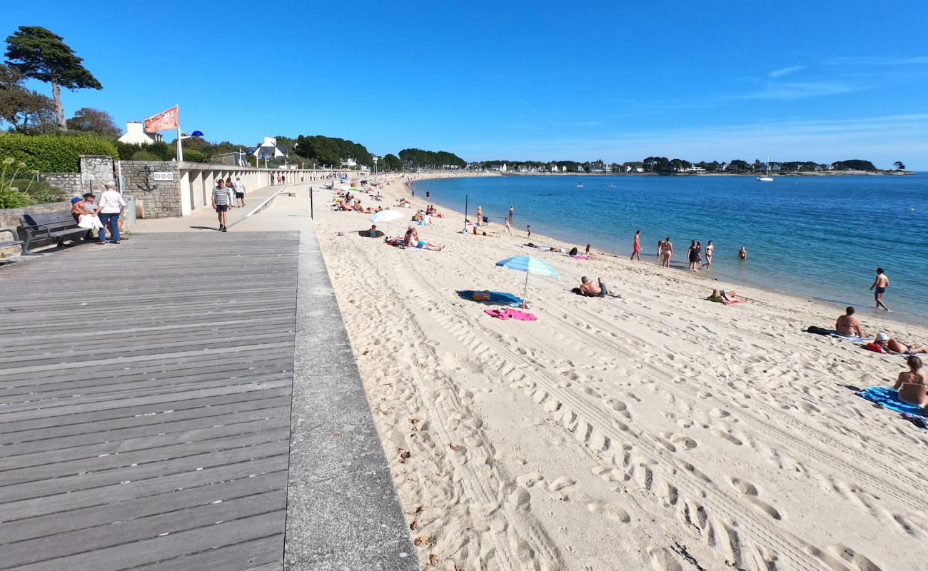 Foto af Benodet Strand med lys sand overflade