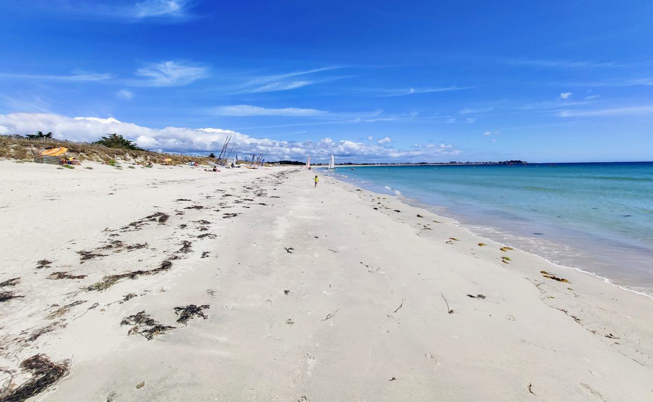 Foto af Plage du Ster med hvidt sand overflade