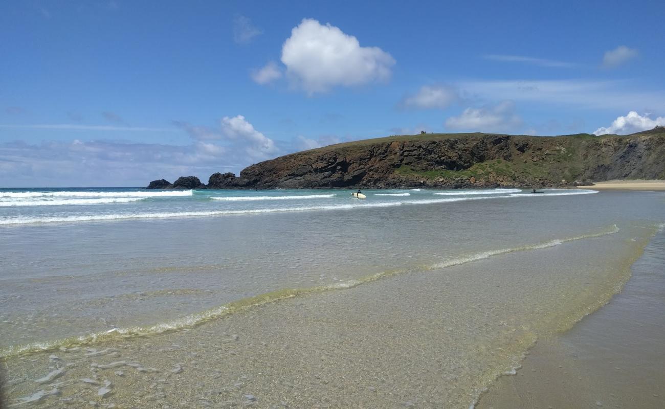 Foto af Plage de Lostmarc'h med lys sand overflade