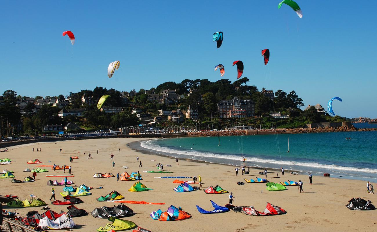 Foto af Plage de Trestraou med lys sand overflade