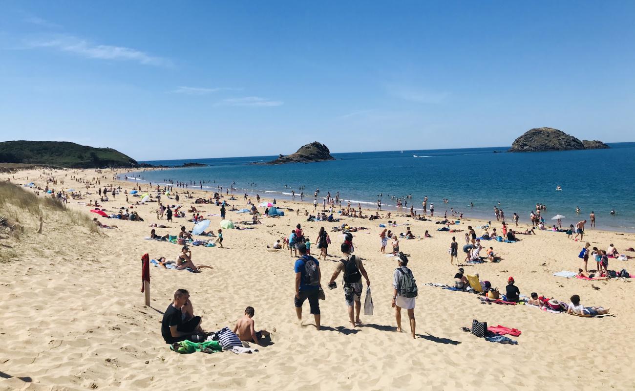 Foto af Plage Des Chevrets med lys sand overflade