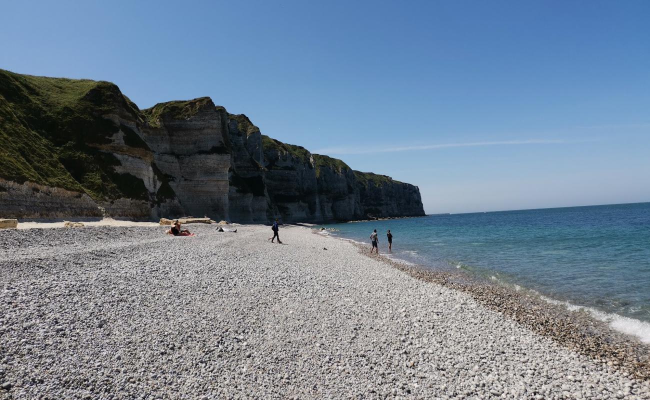 Foto af Plage du Tilleul med grå sten overflade