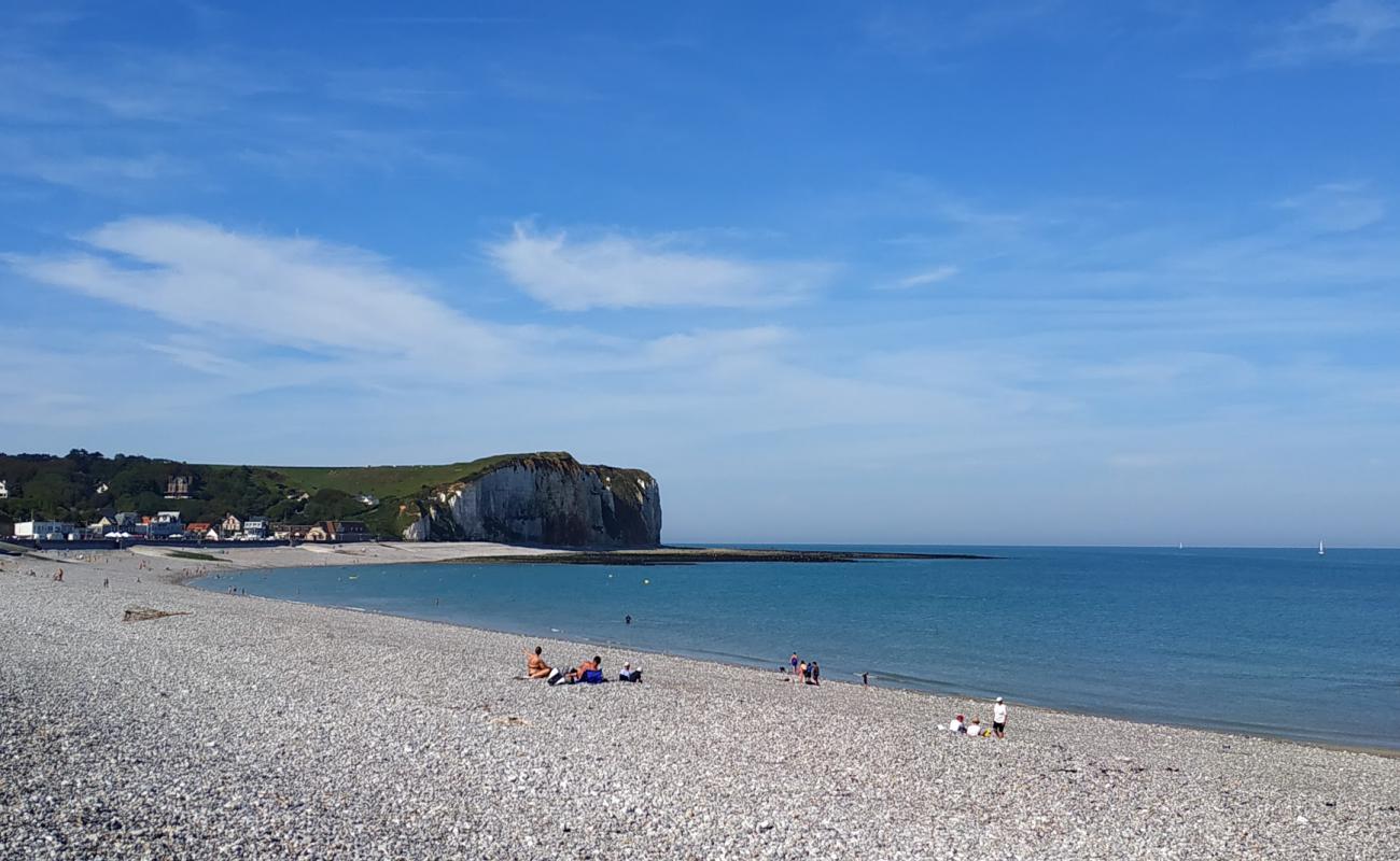 Foto af Plage de Veulettes-sur-Mer med let sten overflade