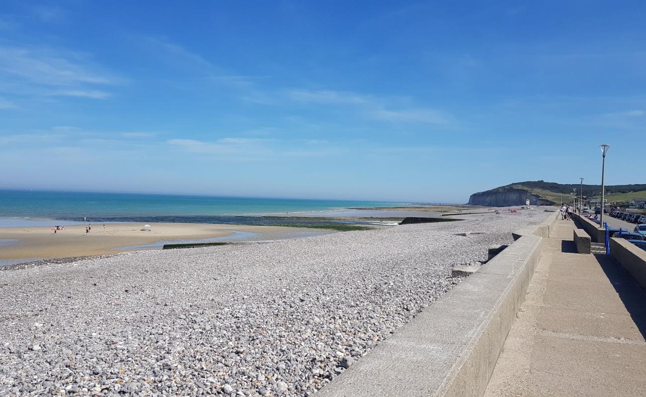 Foto af Plage de Quiberville-sur-Mer med let sten overflade